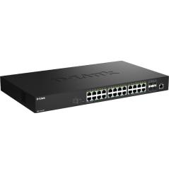 Switch D-Link DMS-1250-28P/E 28 Puertos/ RJ-45 Gigabit 10/100/1000 PoE/ SFP