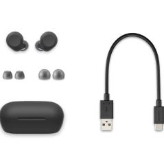 Auriculares Bluetooth Sony WF-C710N con estuche de carga/ Autonomía 12h/ Negros