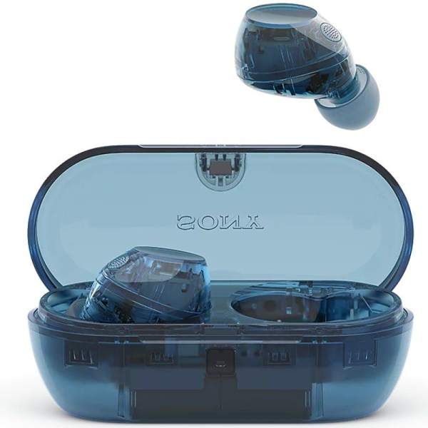 Auriculares Bluetooth Sony WF-C710N con estuche de carga/ Autonomía 12h/ Azules Cristal