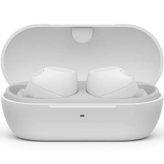 Auriculares Bluetooth Sony WF-C710N con estuche de carga/ Autonomía 12h/ Blancos