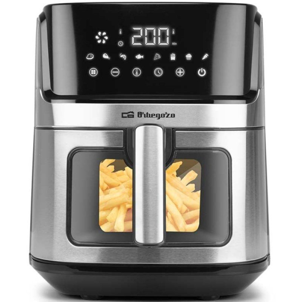 Freidora por Aire Airfryer / Sin Aceite Orbegozo FDR 6520/ 1700W/ Capacidad 6.5L