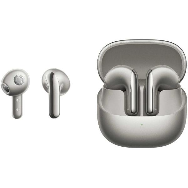 Auriculares Bluetooth Xiaomi Buds 5 con estuche de carga/ Grises