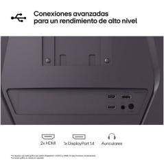 Monitor Gaming Curvo LG UltraGear 32G600A-B 31.5'/ QHD/ 1ms/ 180Hz/ VA/ Regulable en altura/ Negro