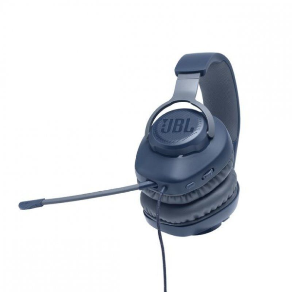 Auriculares Gaming con Micrófono JBL Quantum 100/ Jack 3.5/ Azules