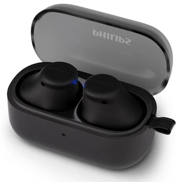 Auriculares Bluetooth Philips TAT2149 con estuche de carga/ Autonomía 6h/ Negros