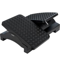 Reposapiés Ajustable/ Inclinable TooQ TQFR0604-B/ 430 x 320 x 105-130 mm