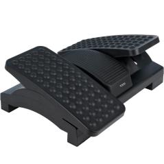 Reposapiés Ajustable/ Inclinable TooQ TQFR0605-B/ 430 x 320 x 105-130 mm