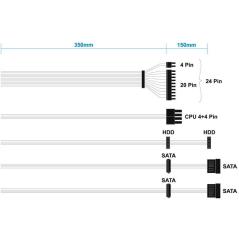 Fuente de Alimentación Aisens ASPC-500ATX-SEO/ 500W/ Ventilador 12cm