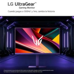 Monitor Gaming LG UltraGear G6 27G640A-B 27'/ QHD/ Multimedia/ 1ms/ 300Hz/ IPS/ Regulable en Altura/ Negro