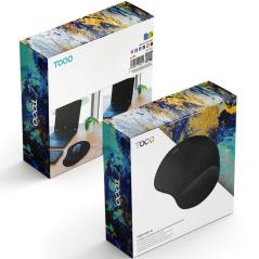 Alfombrilla Ergonómica TooQ TQMP1001-B/ 230 x 200 x 20mm