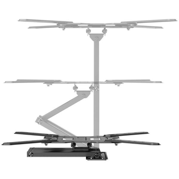 Soporte de Pared Inclinable/ Giratorio Aisens WT65TSE-417 para TV de 23-65'/ hasta 30kg