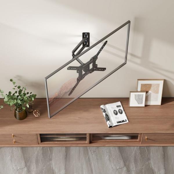 Soporte de Pared Inclinable/ Giratorio Aisens WT65TSE-417 para TV de 23-65'/ hasta 30kg