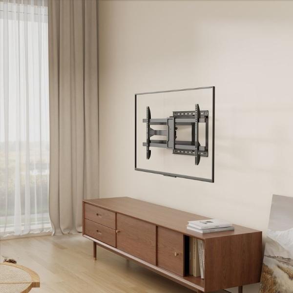 Soporte de Pared Inclinable/ Giratorio/ Nivelable Aisens WT80TSLE-419 para TV de 43-80'/ hasta 50kg