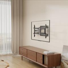 Soporte de Pared Inclinable/ Giratorio/ Nivelable Aisens WT80TSLE-419 para TV de 43-80'/ hasta 50kg