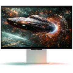 Monitor Gaming Samsung Odyssey 3D G90XF S27FG900XU 27'/ 4K/ 1ms/ 165Hz/ 3D/ Multimedia/ Regulable en altura/ Plata