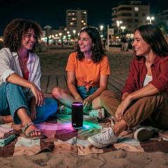 Altavoz con Bluetooth SPC Orbital Glow/ 25W/ 2.0