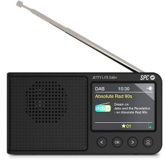 Radio Portátil SPC Jetty Lite Dab+/ Negra