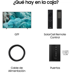 Televisor Samsung QLED Q7F4 TQ65Q7F4AU 65'/ Ultra HD 4K/ Smart TV/ WiFi