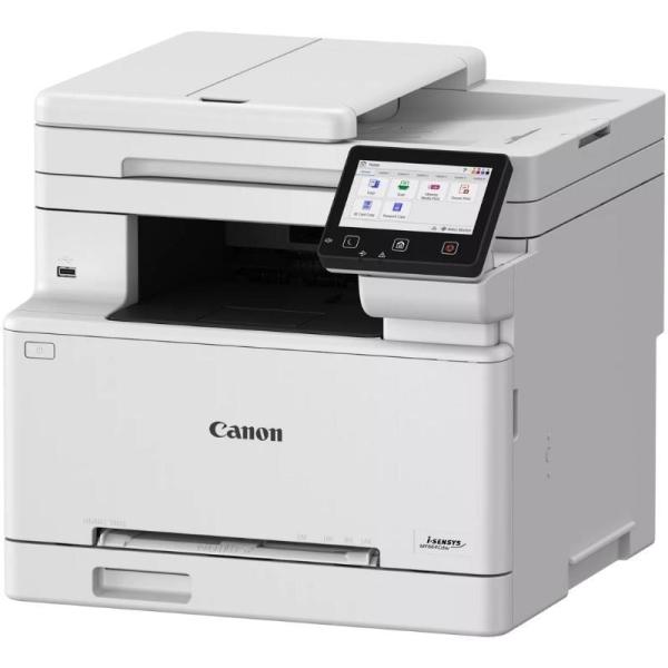 Multifunción Láser Color Canon i-SENSYS MF664CDW WiFi/ Dúplex/ Blanca