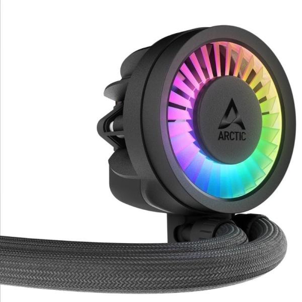 Sistema de Refrigeración Líquida Arctic Liquid Freezer III Pro 420 A-RGB/ Negro