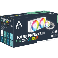Sistema de Refrigeración Líquida Arctic Liquid Freezer III Pro 280 A-RGB/ Blanco