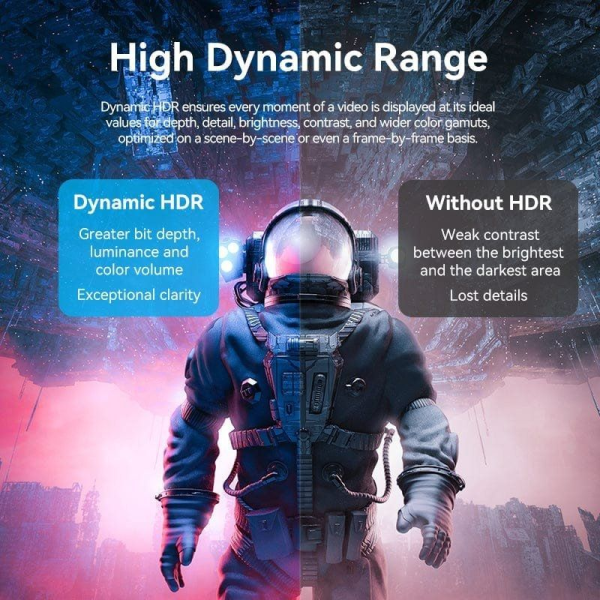 Cable Conversor DisplayPort 1.4 8K Vention HCFLG/ DisplayPort Macho - Mini DisplayPort Macho/ 2m/ Negro y Azul