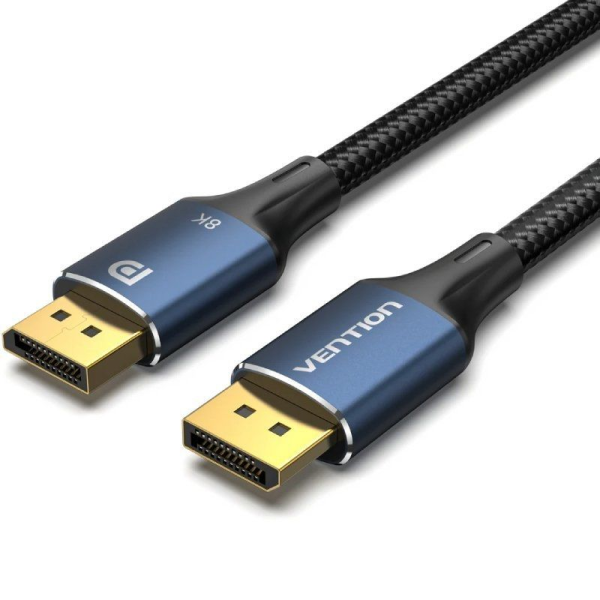 Cable Vention HCELH/ DisplayPort Macho - DisplayPort 8K Macho/ 2m/ Azul
