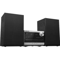 Microcadena con bluetooth Panasonic SC-PM270/ 40W/ Negro y Plata