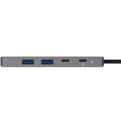 Docking USB Tipo-C Trust Dalyx/ 2xUSB/ 1xHDMI 4K/ 2xUSB Tipo-C/ Gris