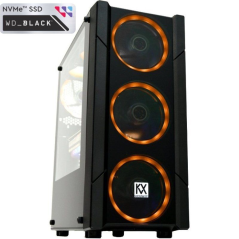 PC Gaming KVX Phobos 2 Ultra Gamer Edition Intel Core Ultra 7-265KF/ 32GB/ 1TB SSD/ Intel ARC B580/ Sin Sistema Operativo