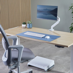 Alfombrilla Fellowes 100139322 XL/ 800 x 400 x 2.5 mm/ Azul