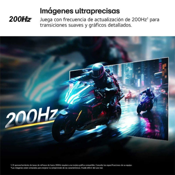 Monitor Gaming LG UltraGear 27G610A-B 27'/ QHD/ 1ms/ 200Hz/ IPS/ Regulable en Altura/ Negro