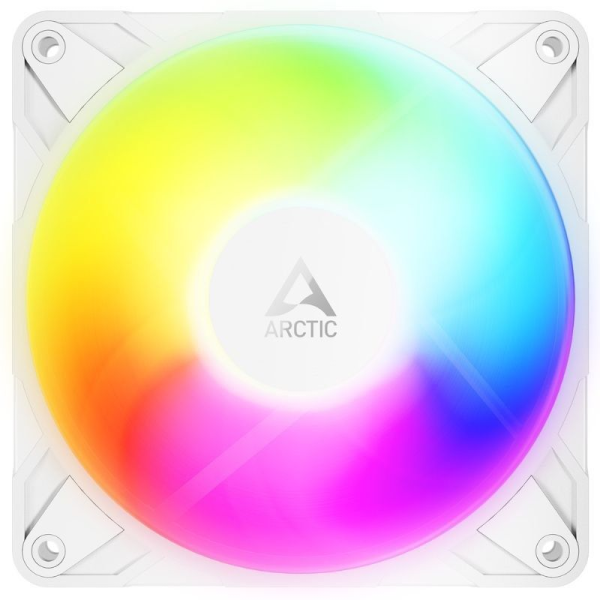 Ventilador Arctic P12 Pro Reverse A-RGB/ 12cm/ Blanco