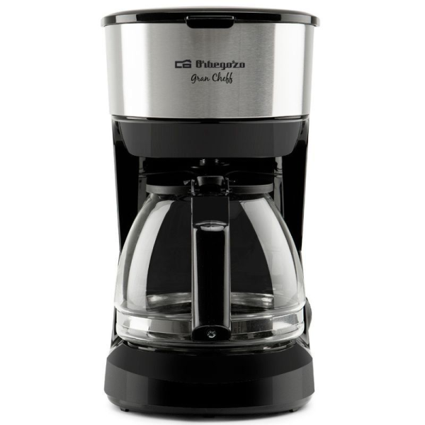 Cafetera de Goteo Orbegozo CG 4506/ 6 Tazas/ Negra y Plata