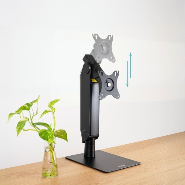 Soporte de Mesa para Monitor TooQ DB1741TN-B/ Giratorio/ Inclinable/ hasta 8kg
