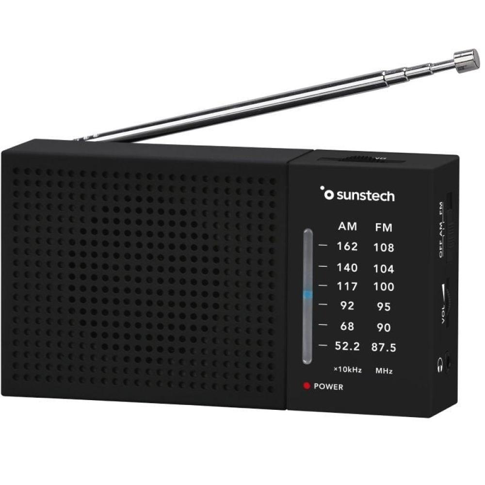 Radio Portátil Sunstech RPS412/ Negra