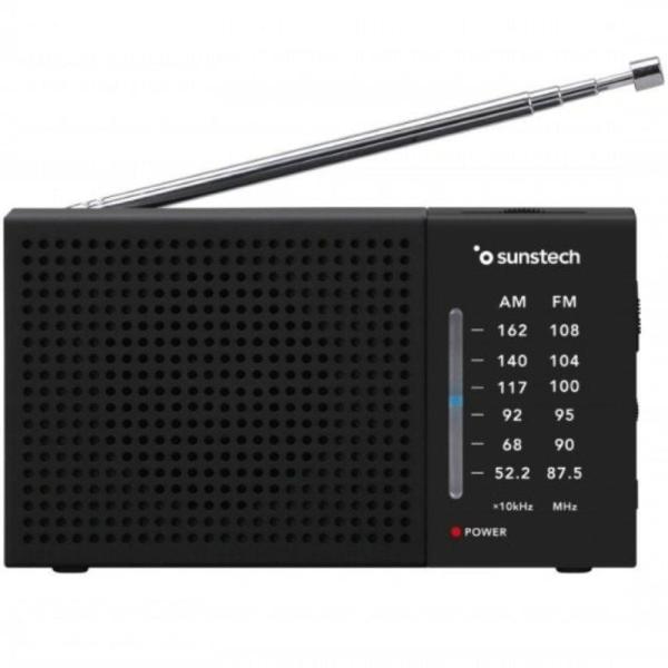 Radio Portátil Sunstech RPS412/ Negra