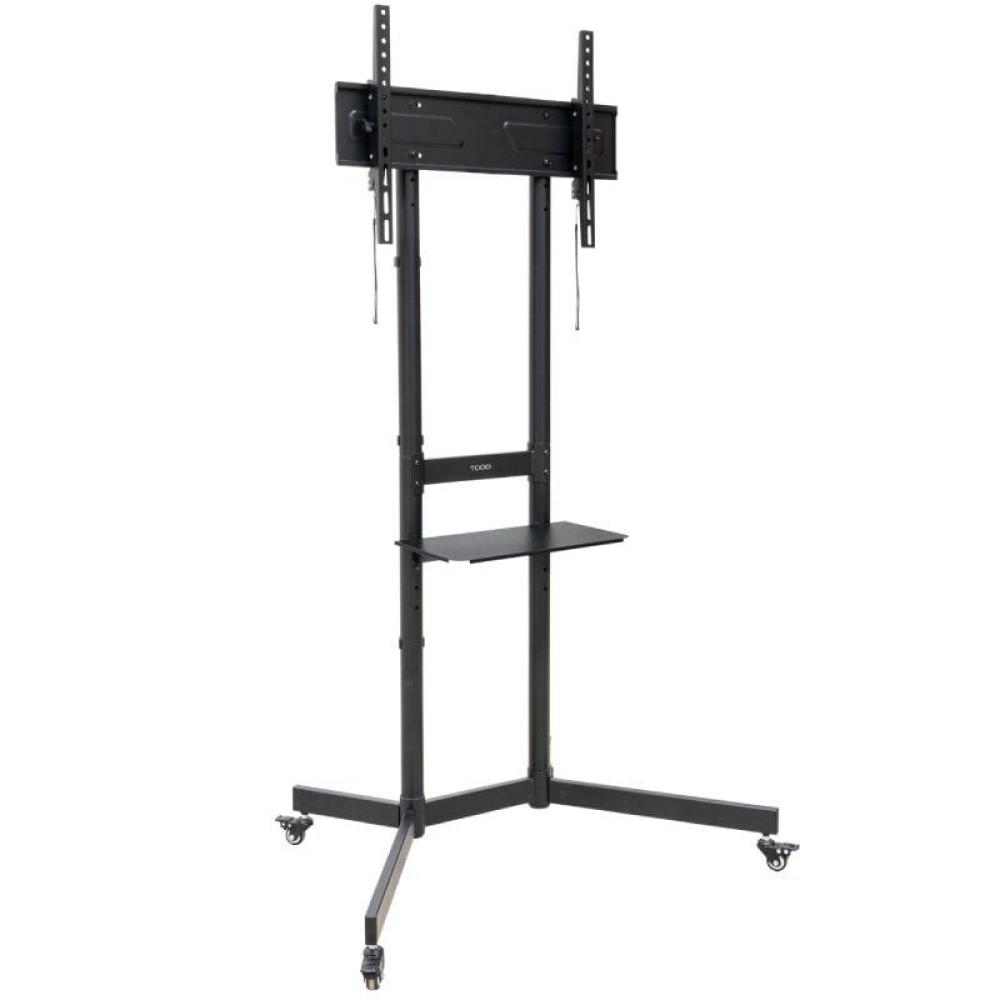 Soporte de Suelo Inclinable con Ruedas TooQ KEFRÉN FS1150M-B para TV de 37-70'/ hasta 70kg