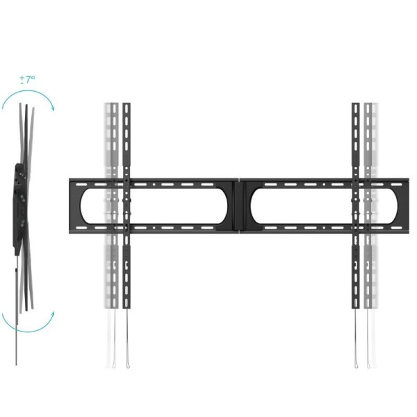 Soporte de Pared Inclinable TooQ LP37140T-B para TV de 37-140'/ hasta 125kg