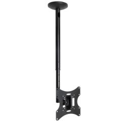 Soporte de Techo Giratorio/ Inclinable/ Nivelable TooQ LPCE2301TSLI-B para TV de 23-42'/ hasta 30kg