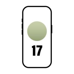 Smartphone Apple iPhone 17 256GB/ 6.3'/ 5G/ Verde salvia