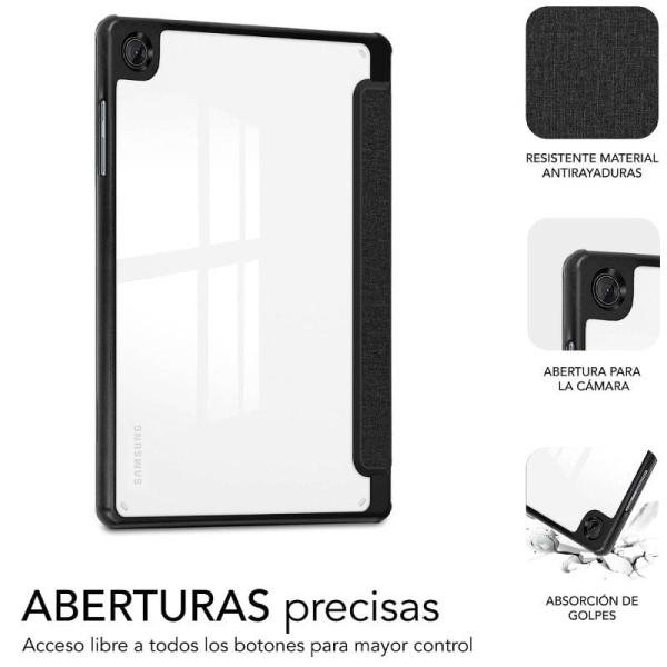 Funda Subblim Clear Shock Case para Samsung A11+/ Negra