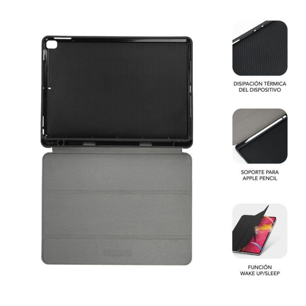 Funda Subblim Shock Case SUBCST-5SC316 para iPad 10ª Generación de 10.9'/ Negra