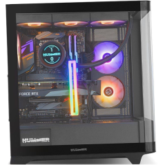 Soporte para Tarjeta Gráfica ARGB Nox Hummer H-VGA ARGB/ Compatibilidad Universal/ Negro