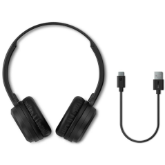 Auriculares Inalámbricos Philips TAH1108BK/ con Micrófono/ Bluetooth/ Negros