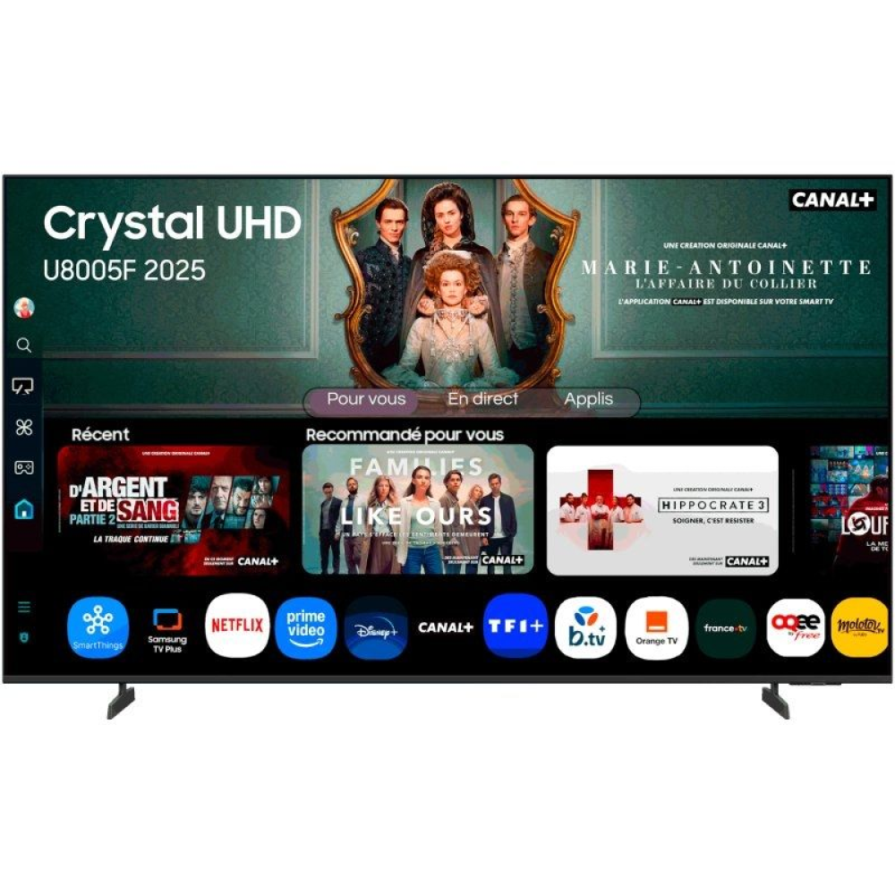 Televisor Samsung Crystal UHD U8005F TU65U8005FU 65'/ UltraHD 4K/ Smart TV/ WiFi