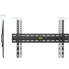 Soporte de Pared Fijo TooQ LP1050F-B para TV de 37-86'/ hasta 45kg