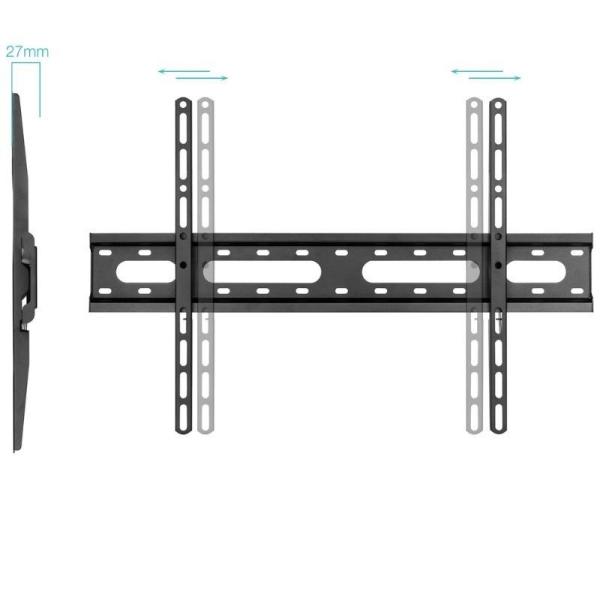Soporte de Pared Inclinable TooQ LP1082F-B para TV de 37-80'/ hasta 45kg