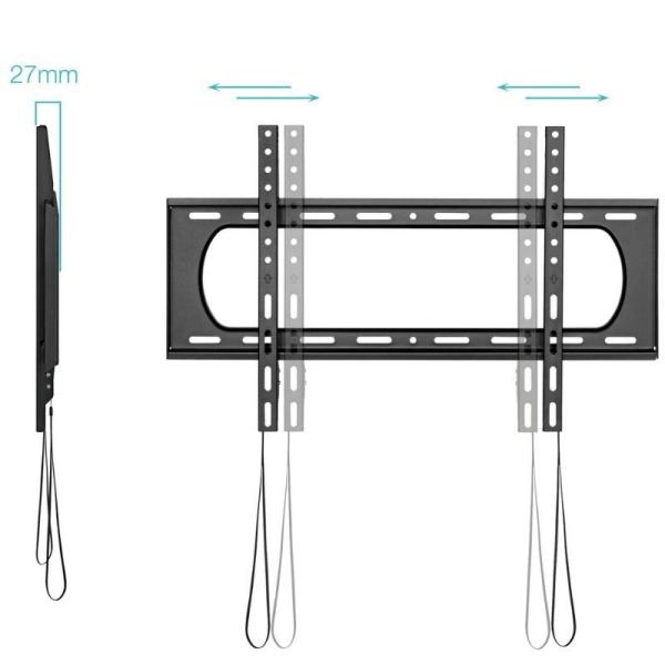 Soporte de Pared TooQ LP1084F-B para TV de 37-80'/ hasta 80kg