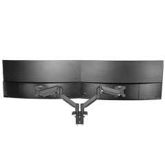 Soporte de Mesa para 2 Monitores Mars Gaming MARM-PRO2/ Giratorio/ Inclinable/ Rotatorio/ hasta 10kg